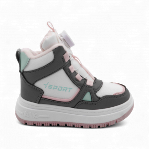 Кроссовки зимние на меху В7186-15 белые