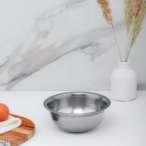 Миска глубокая 16см, 700 мл, нерж. сталь