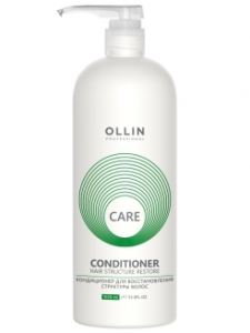Кондиционер OLLIN CARE д/восстановления структуры волос 1000мл