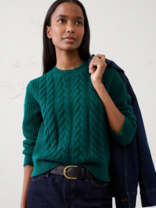 Cable Pullover Sweater
