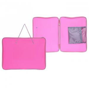 Папка для чертежей и рисунков А3, 470 х 340 х 20 мм, с ручками текстильная 