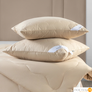 PRIME PRIVE CAMEL SOFTY беж Подушка стег 50х70,1пр.,микрофибра CLIMALAST/верблюд/микровол.CLIMALAST