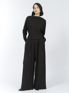 Блуза из мягкого трикотажа с шерстью