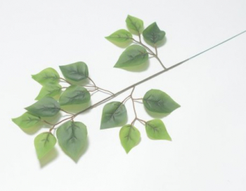 Искусственные цветы, Ветка кустовая березка (1010237) зеленый