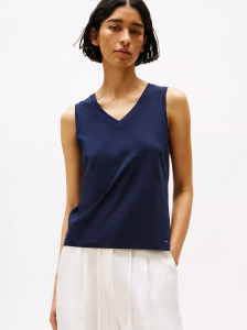 Drapey V-Neck Tank Top