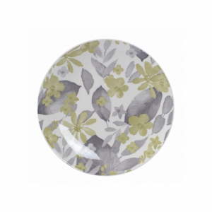 Тарелка обеденная BLOOMING зеленая 24см