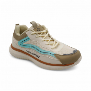 Кроссовки текстильные А660-5 бежевые