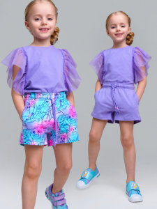 Шорты для девочки, 2 шт. в комплекте