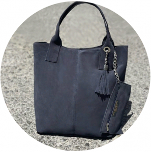 Ab.Zapatos Pelle SHOPPER ser (590) gris oscuro