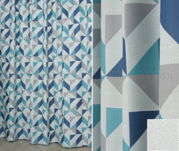 Портьера рогожка Мозаика