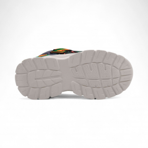 Кроссовки А7010-6 черно зеленые