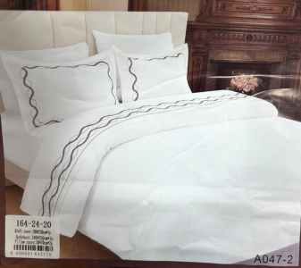 Одеяло с простыней и наволочками Koloco Волна 164-24V