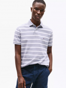 Regular Fit Stripe Wicking Polo