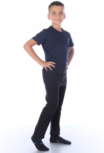 Трико детское на лямках, футер (чёрный) РАСПРОДАЖА