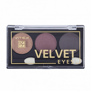 Тени для век Vitex velvet eyes тон 03 Burgundy Витэкс/6/ОПТ