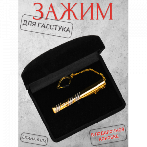Заколка для галстука в коробке D11