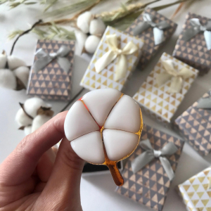 Брошь «Хлопок»