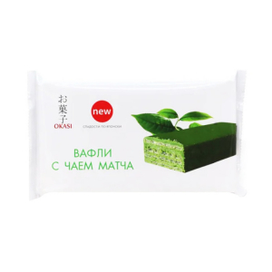Батончик вафельный с чаем матча Okasi, 150 г