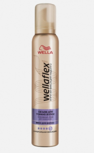 Wella пена №5 суперфиксация