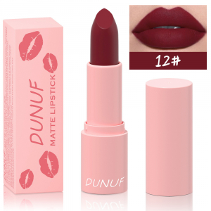 Матовая помада DUNUF Matte Lipstick 12 (без упаковки)