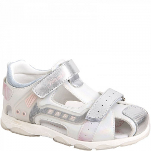 T-10555-F серебро Сандалии для девочек (27-32)/8