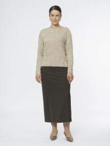 Джемпер, связанный по бесшовной технологии