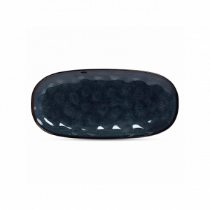 Блюдо овальное STONE MIDNIGHT 31см