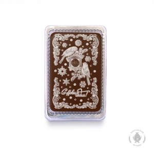 Снегири с часами 