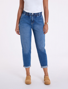 HIGH RISE PAPERBAG JEANS