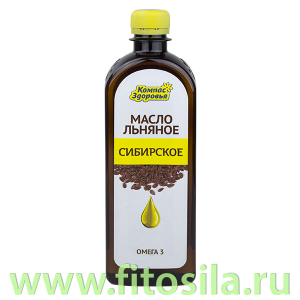 Льняное масло пищевое 