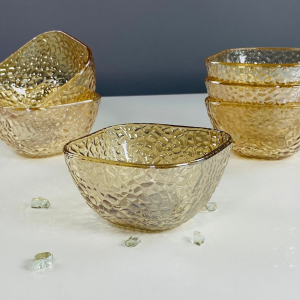 588-651 Набор из 6 салатников 10,2см в под.уп.(х12)Стекло