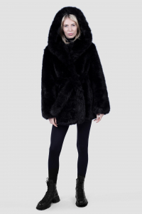 02-3292 Пальто женское шубка эко-мех