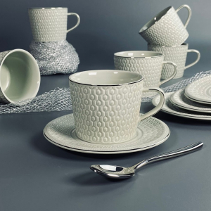 305-341 Чайный набор 12пр. 220мл в под.уп.(х6)Фарфор