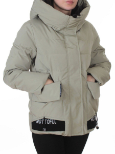 PE23-2 OLIVE Куртка зимняя женская оверсайз (150 гр. холлофайбер)