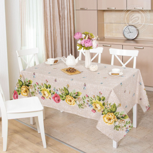 Пионы скатерть