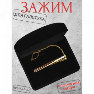 Заколка для галстука в коробке A18