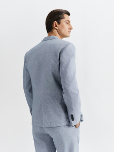 Пиджак со льном