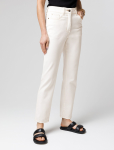 Прямые джинсы из эластичного денима