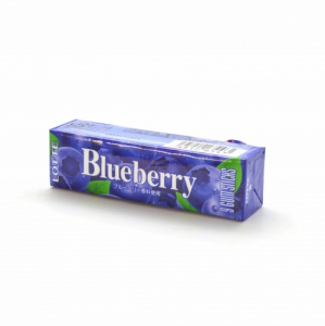 Жевательная резинка LOTTE Blueberry gum со вкусом голубики 31 грамм