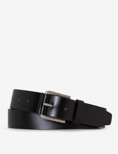 MENS 38MM LEATHER WRAPPED BUCKLE BELT