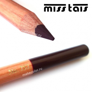 Карандаш для губ Miss Tais (Чехия) №757 темная фуксия