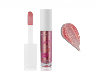 Блеск для губ Ala French Alvin D`or розовый тон 07 розовый металлик увлажнение