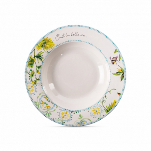 Тарелка суповая LA BELLE VIE 21.8см