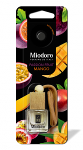 Ароматизатор воздуха MIODORE флакон с дер. крышкой - PASSION FRUIT-MANGO (МАРАКУЙЯ И МАНГО)