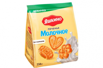 «Яшкино», печенье «Молочное», 250 г