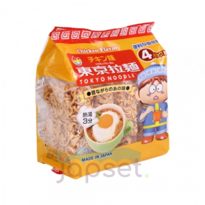 Tokyo Noodle Лапша рамен мини, КУРИЦА в соевом соусе по-токийски, 4х30 гр