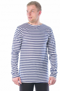 Тельняшка, хлопок (синий)