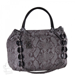 Сумка женская кожаная 8057-8-41 gray purple Polina&Eiterou