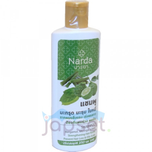 Narda Shampoo Шампунь для волос с бергамотом, морингой и литсеей, 250 мл