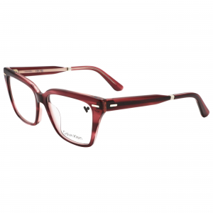 Calvin Klein  Women's Red Square Eyeglasses